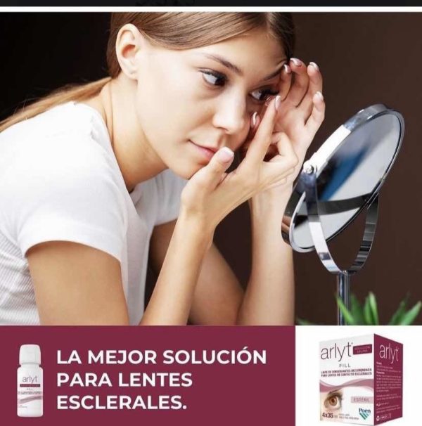 SOLUCION ARLYT FILL PARA LENTES ESCLERALES - Imagen 2