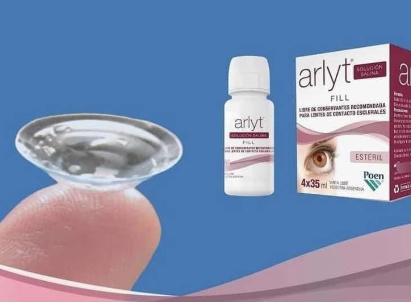Liquido para lentes top de contacto arlyt