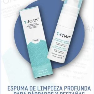 T-Foam espuma de limpieza para párpados y pestañas