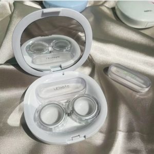 KIT ESTUCHE PARA LENTES DE CONTACTO